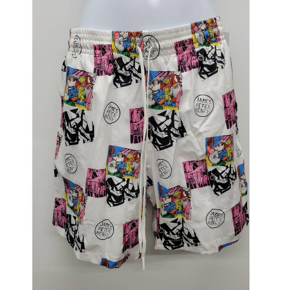 Swiminista x James Peter Henry Good Times Art Toss Print Board Shorts